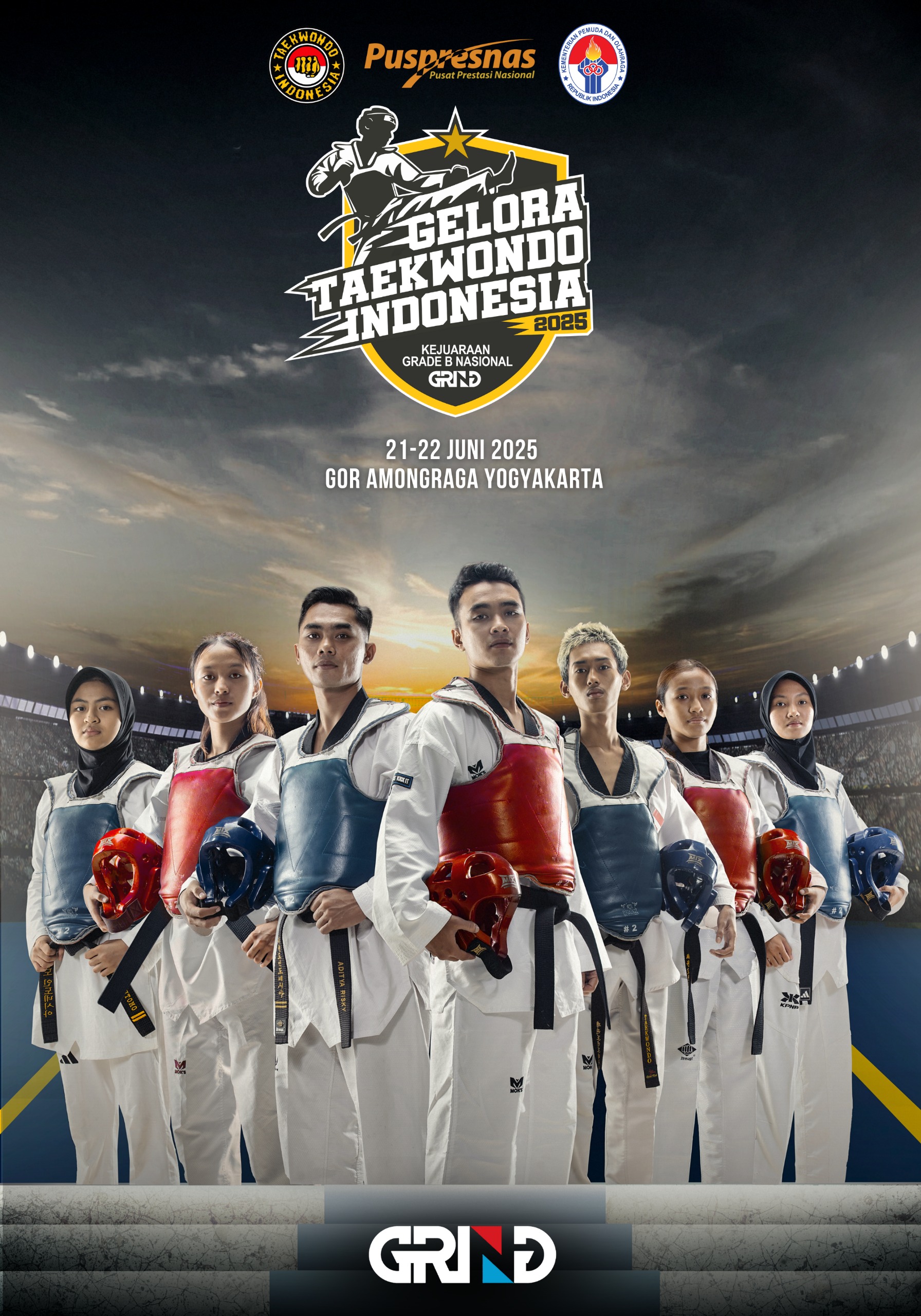 Kejuaraan GELORA TAEKWONDO INDONESIA CHAMPIONSHIP 2025 GRIND ti-unisatc.com