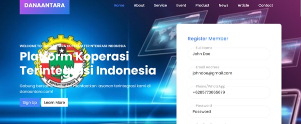 Danaantara Platform Koperasi Terintegrasi Indonesia UNISA Taekwondo Club